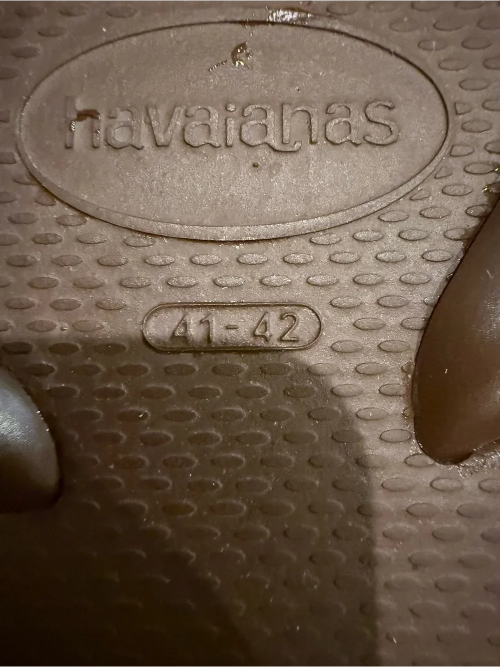 Havaianas Brown Flip Flops 41/42